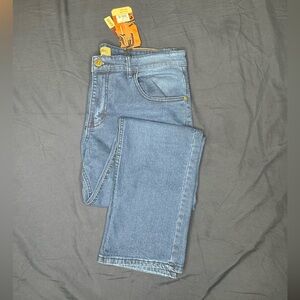 Men’s Classic Blue Slim Fit Denim Jeans – Comfortable Everyday Style